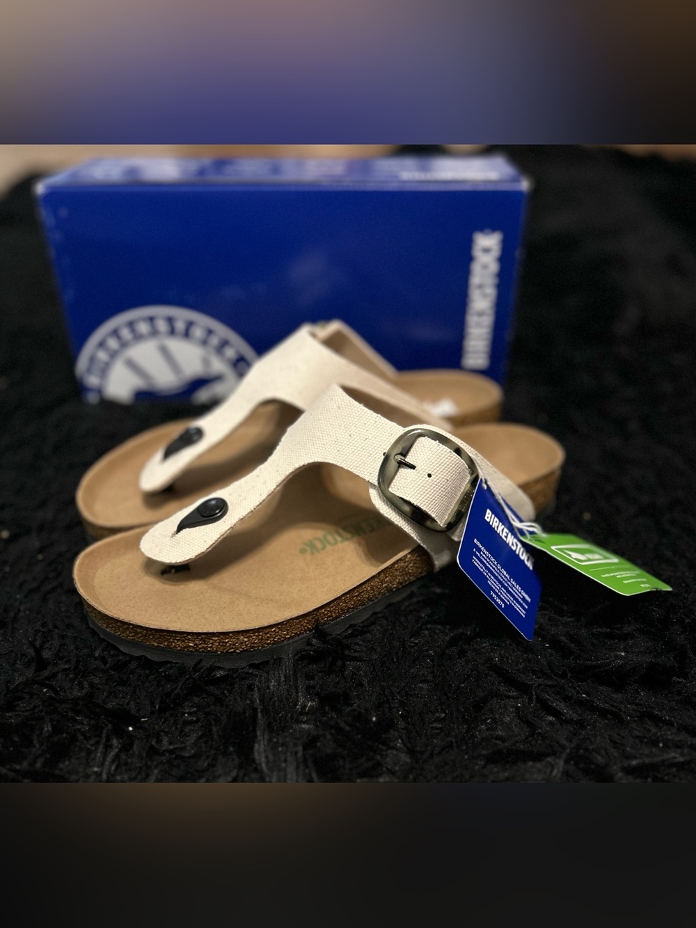 BIRKENSTOCK Gizeh vegan sandals slippers shoes women’s eur 40 new